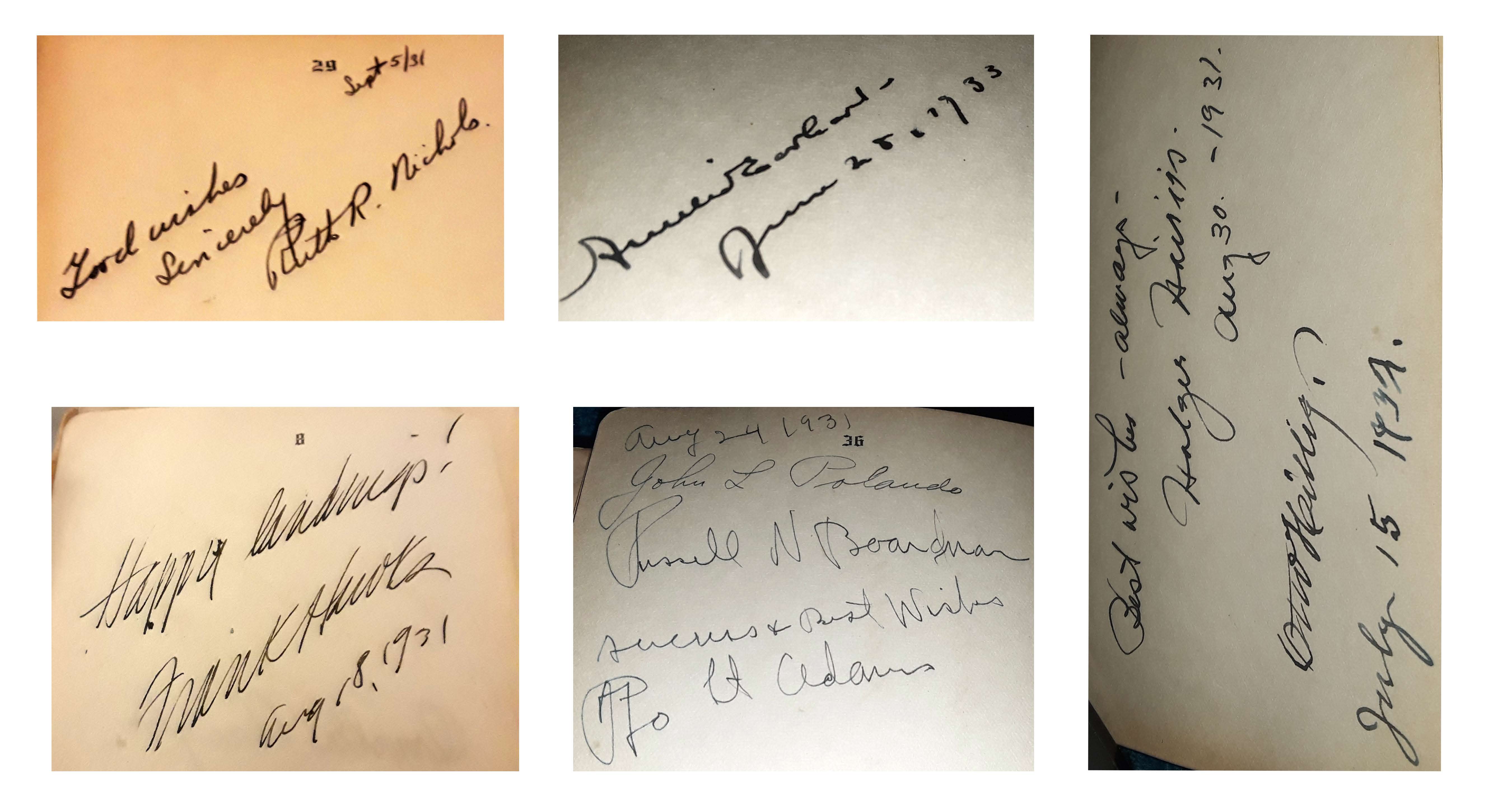 Ruth Nichols, Amelia Earhart, Douglas Corrigan