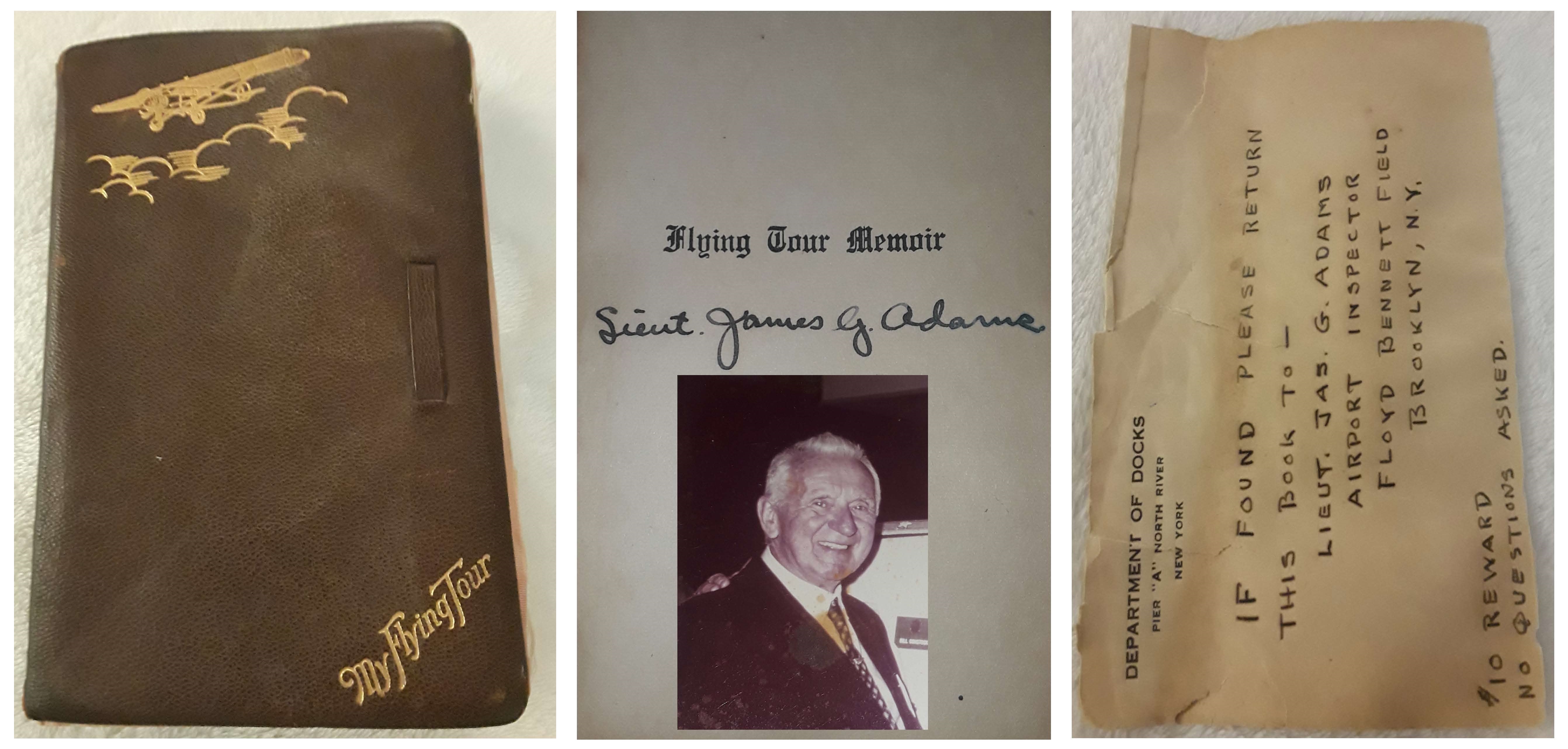 The Autograph Book — Flying Tour Memoir by Lt. James G. Adams